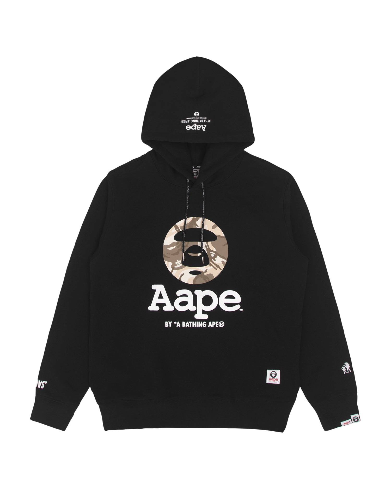AAPE Moonface camo graphic hoodie | Aape official website – us