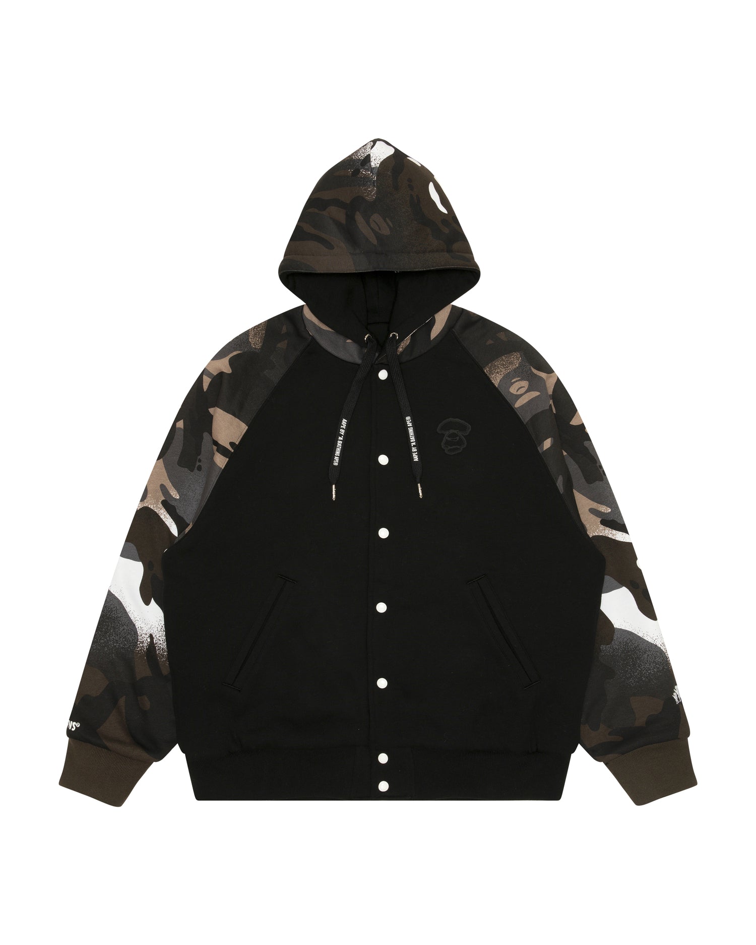 AAPE Moonface camo reversible zip-up hoodie | Aape official