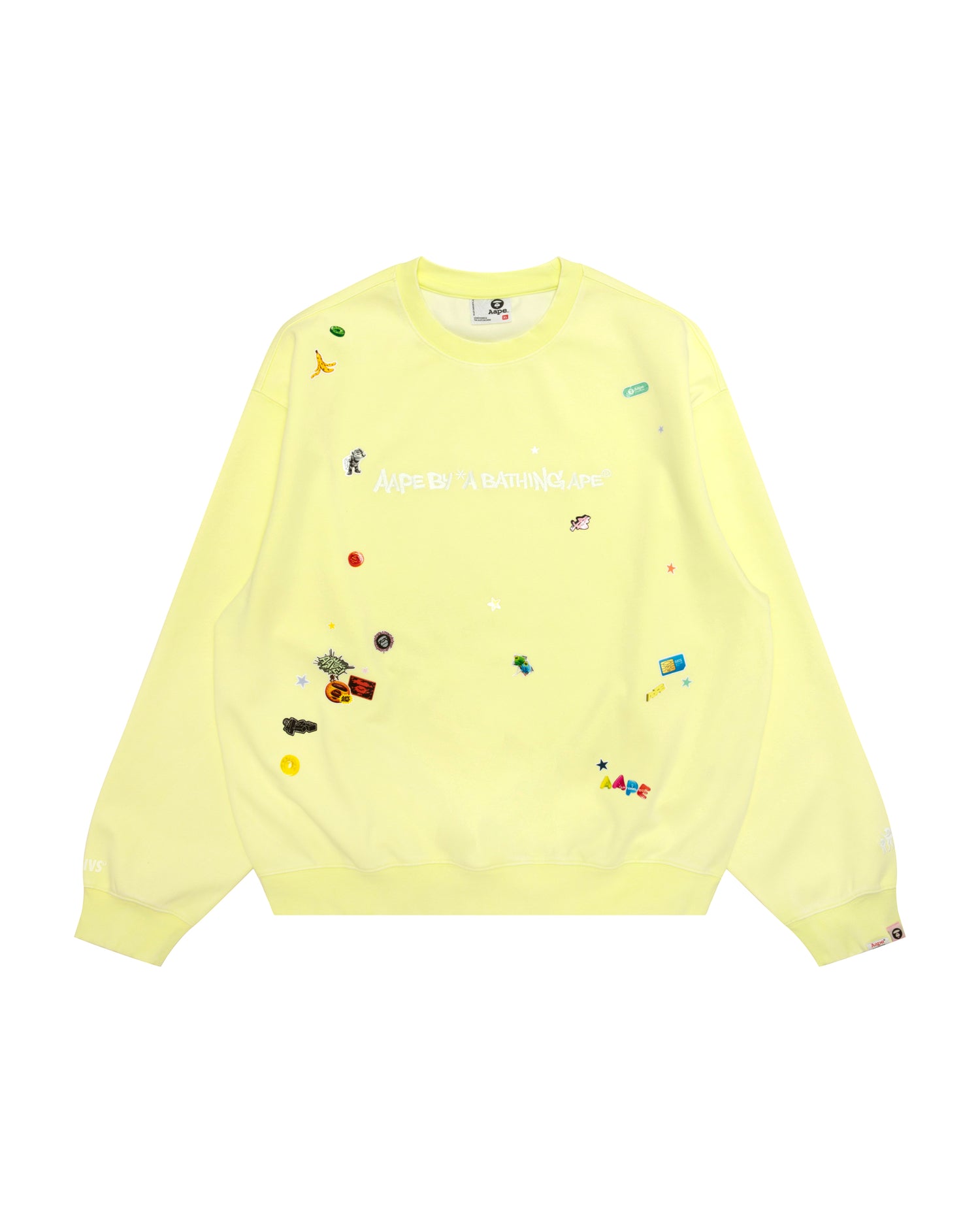 トップス AAPEUNVS Crew Neck Sweatshirt AAPE AAPEUNVS logo crew