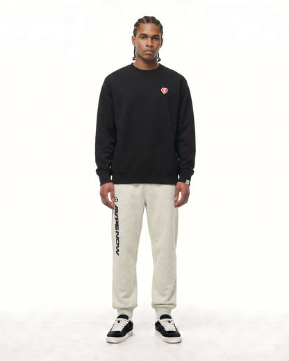 AAPENOW heart moonface logo sweatshirt