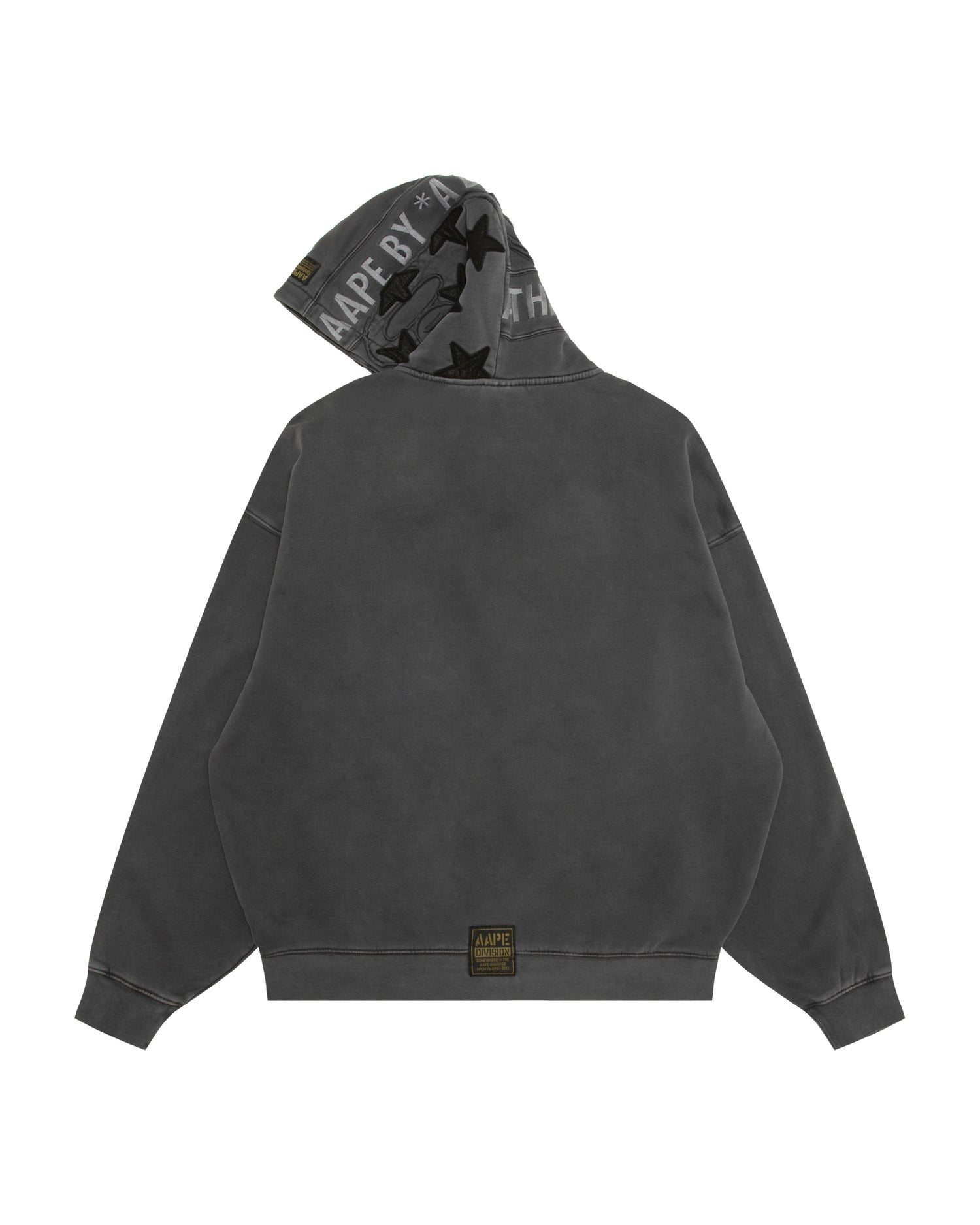 AAPE Moonface star hooded zip-up sweatshirt | Aape official