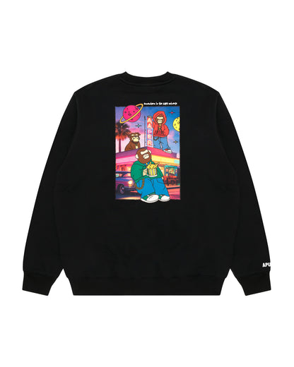 AAPER Graphic Crewneck Sweater