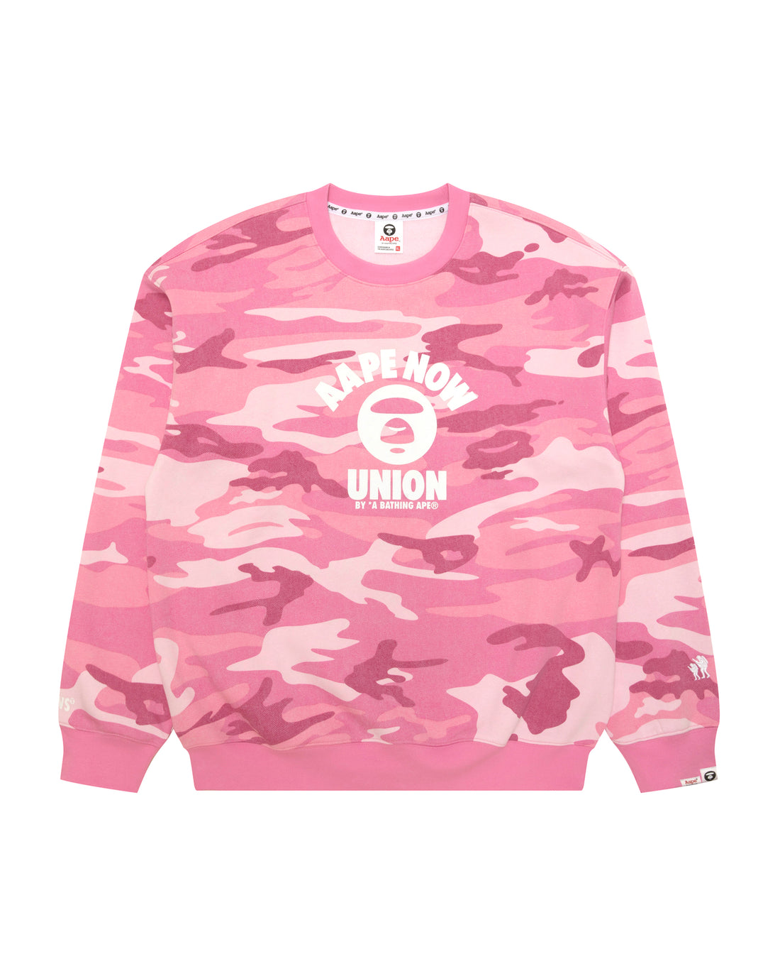 AAPENOW Moonface Crewneck Sweater