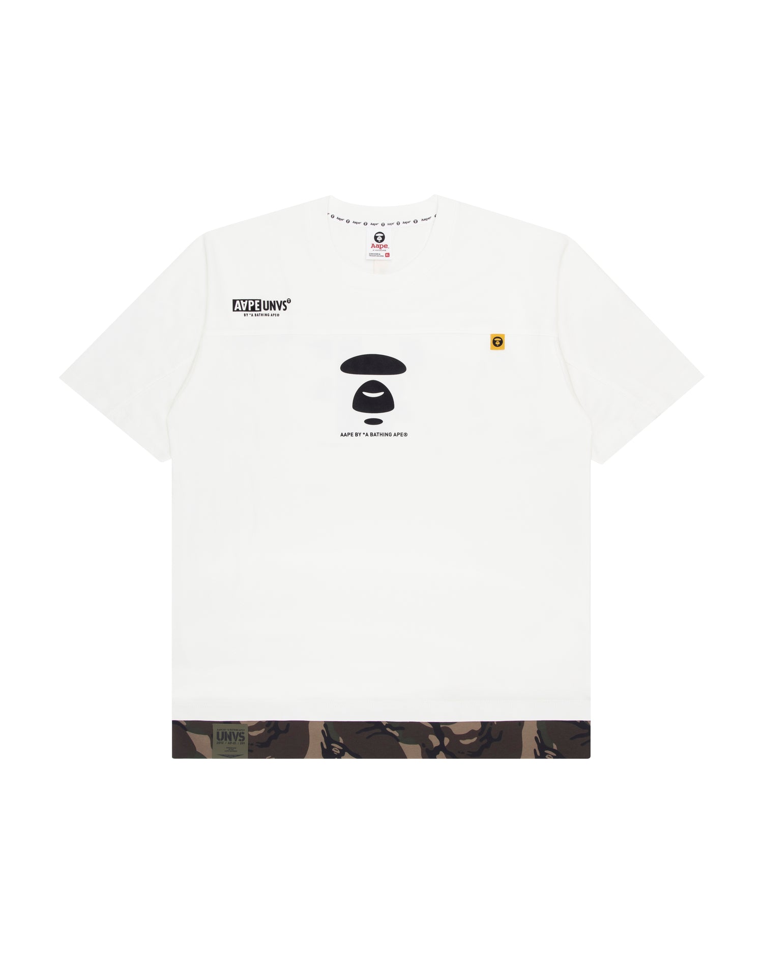 AAPE Moonface logo tee | Aape official website – us.aape.com