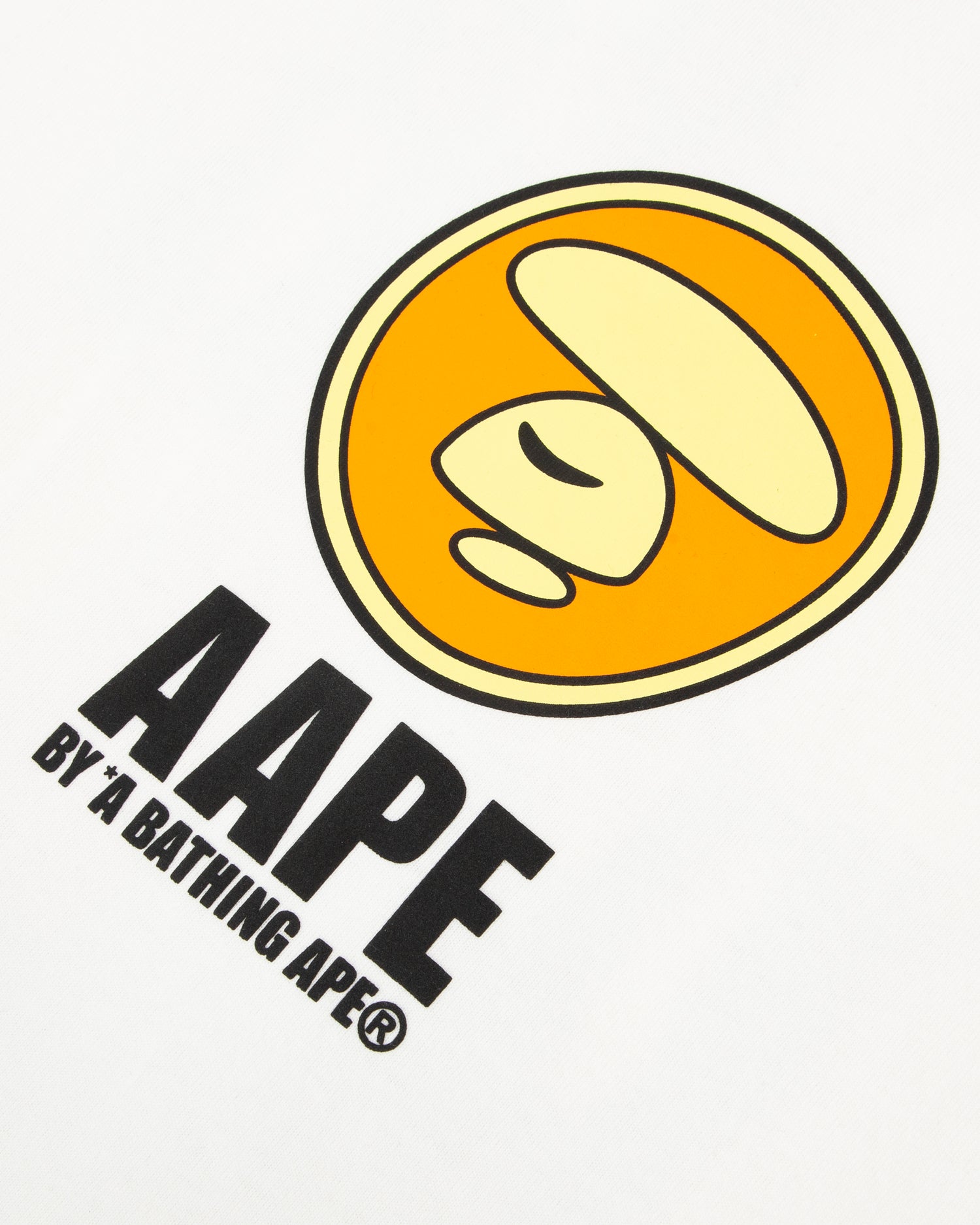 AAPE Moonface graphic printed tee | Aape official website – us