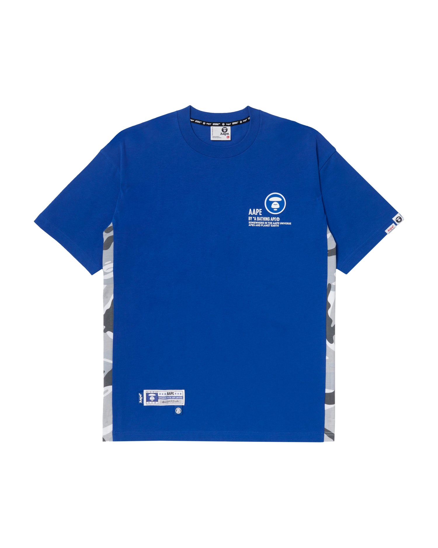 AAPE Moonface patch graphic tee | Aape official website – us.aape.com