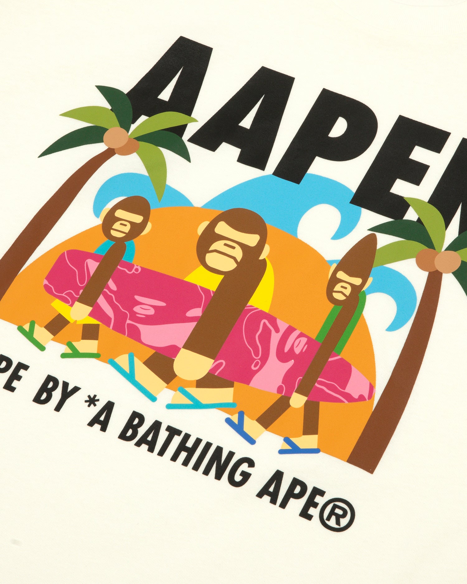 AAPE AAPER graphic tee | Aape official website – us.aape.com