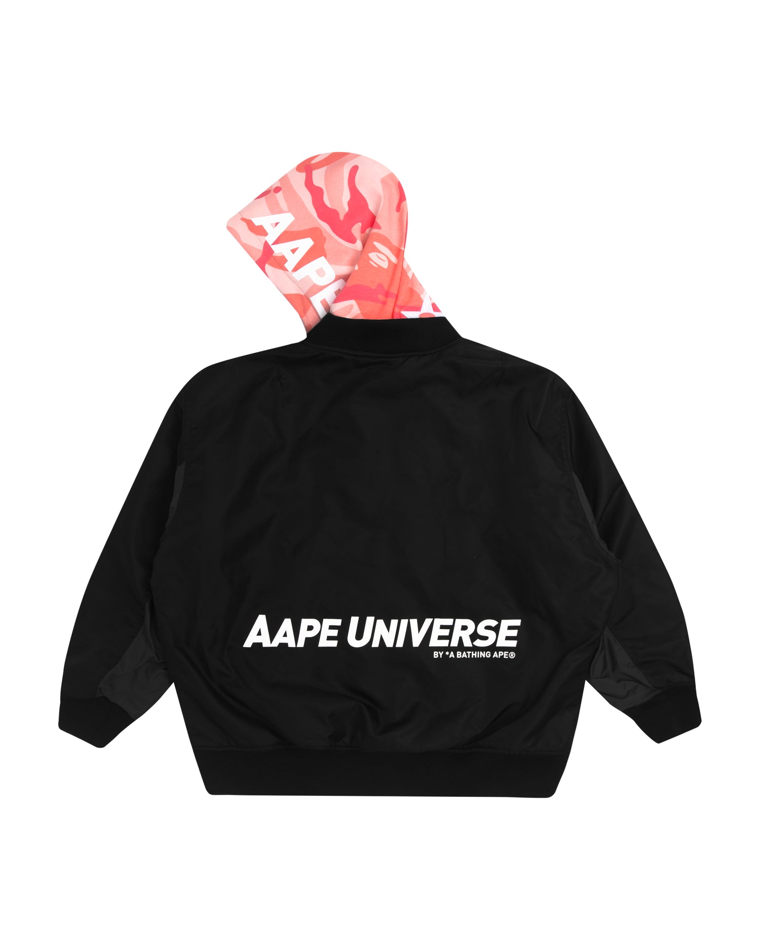 AAPE Reversible hooded bomber jacket | Aape official website – us